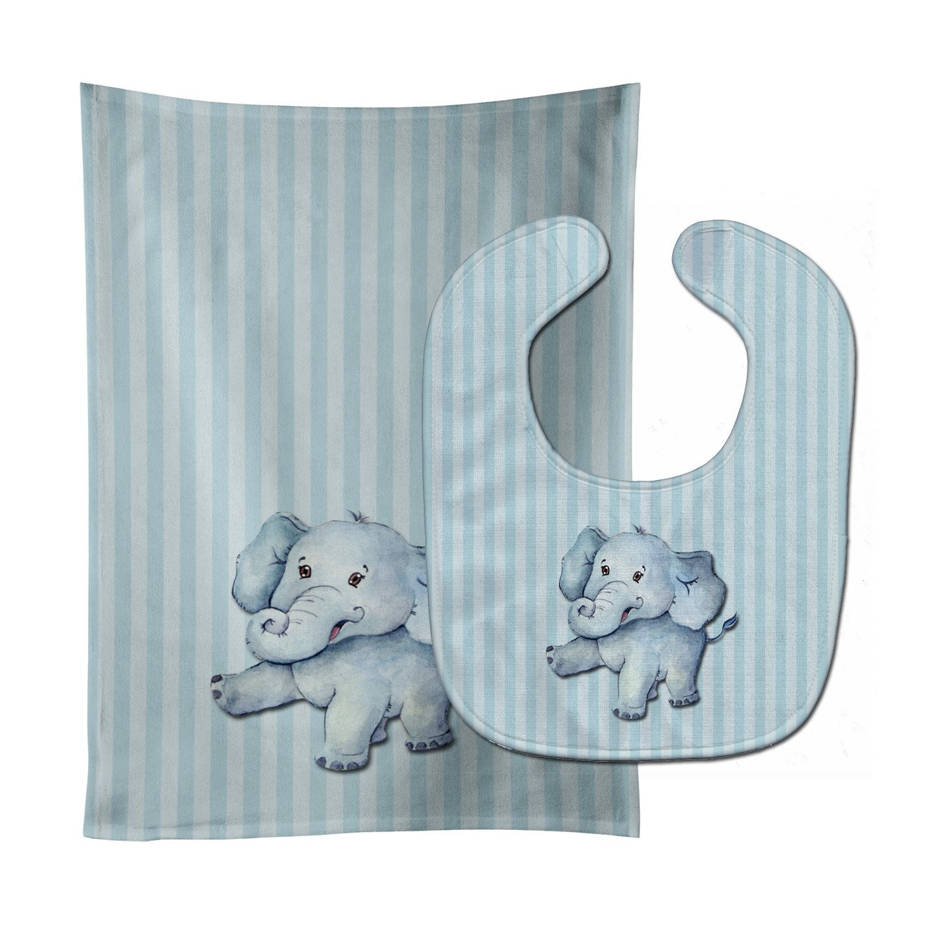 Elephant Baby Bib & Burp Cloth Easy-Clean Baby Bib Baby Feeding Accessory Baby Mealtime Essential