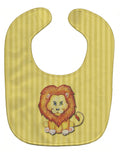 Lion Baby Bib Easy-Clean Baby Bib Baby Feeding Accessory Baby Mealtime Essential, 10 x 13, Multicolor