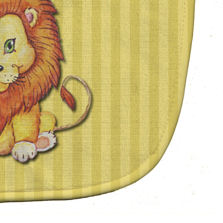 Lion Baby Bib Easy-Clean Baby Bib Baby Feeding Accessory Baby Mealtime Essential, 10 x 13, Multicolor