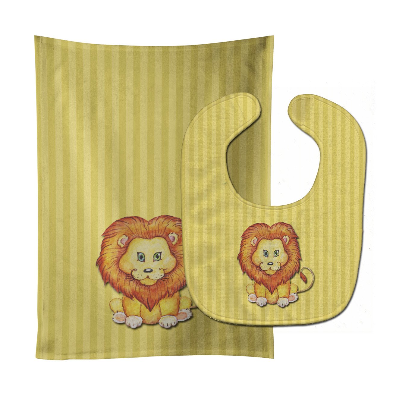 Lion Baby Bib & Burp Cloth Easy-Clean Baby Bib Baby Feeding Accessory Baby Mealtime Essential