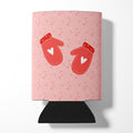 Oven Mitts Pink Can or Bottle Hugger Cooler Sleeve for Standard 12 oz Cans, Insulated Foam Beer & Soda Can Hugger Reusable