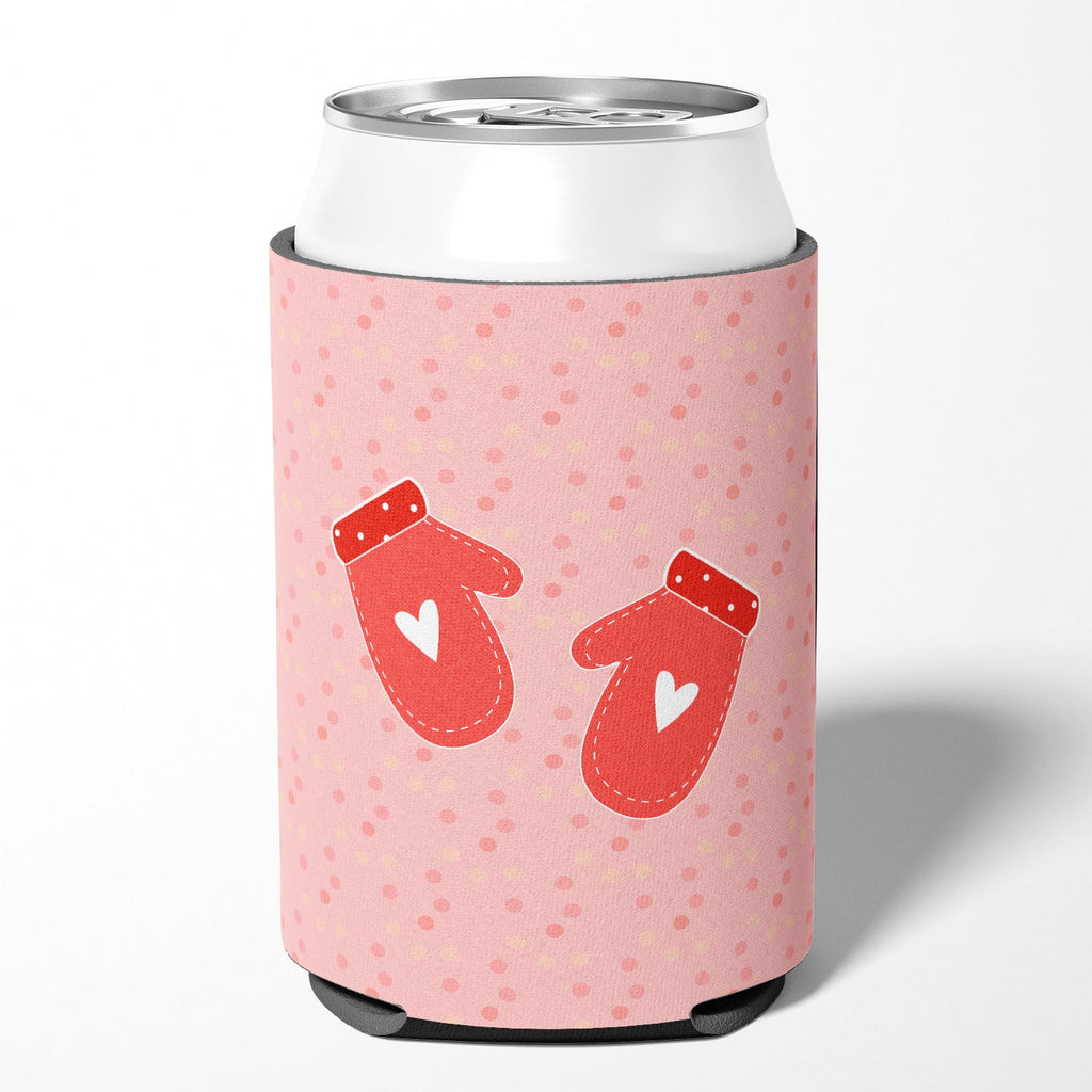 Oven Mitts Pink Can or Bottle Hugger Cooler Sleeve for Standard 12 oz Cans, Insulated Foam Beer & Soda Can Hugger Reusable