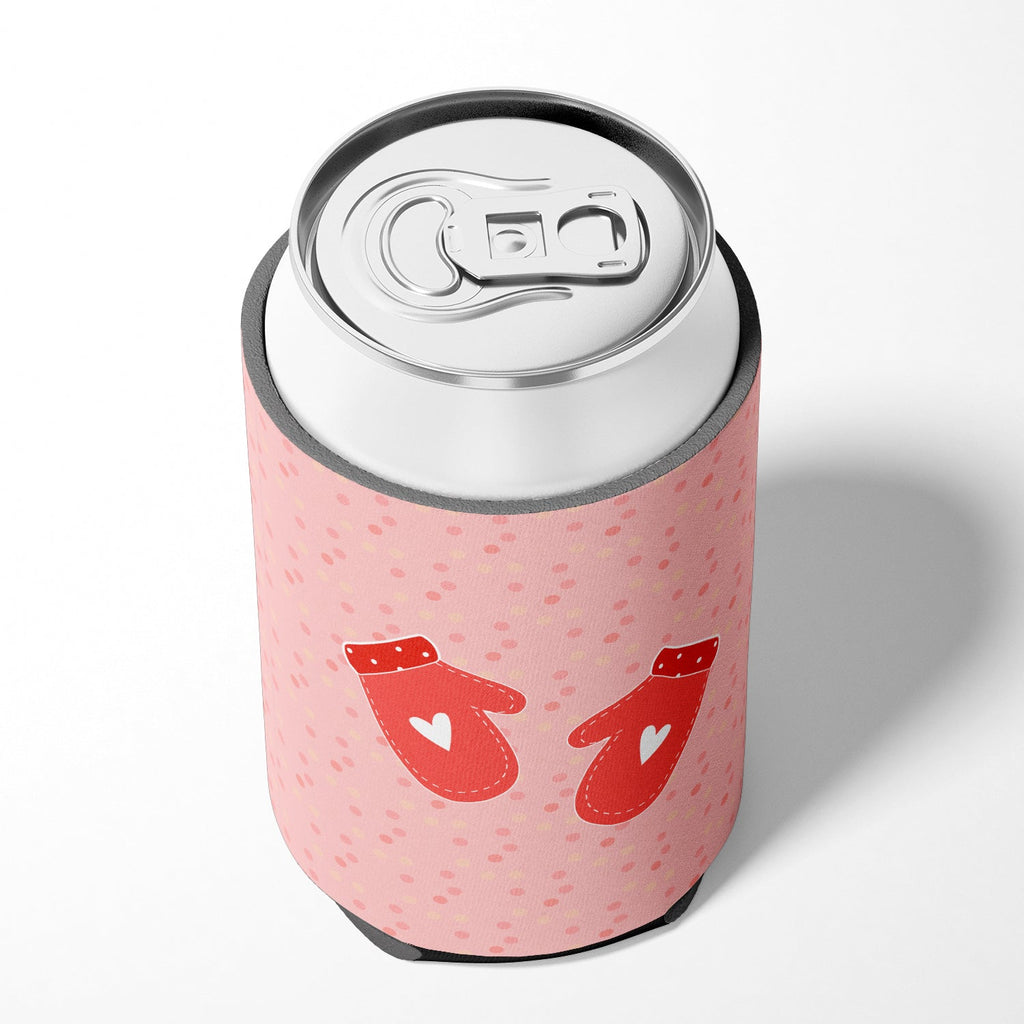 Oven Mitts Pink Can or Bottle Hugger Cooler Sleeve for Standard 12 oz Cans, Insulated Foam Beer & Soda Can Hugger Reusable