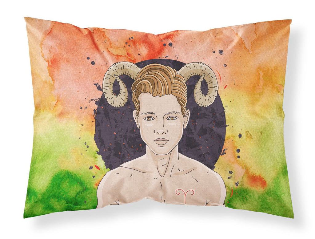 Aries Zodiac Sign Standard Pillowcase Lightweight Super Soft Easy Care Decorative Artwork Pillowcase, Standard