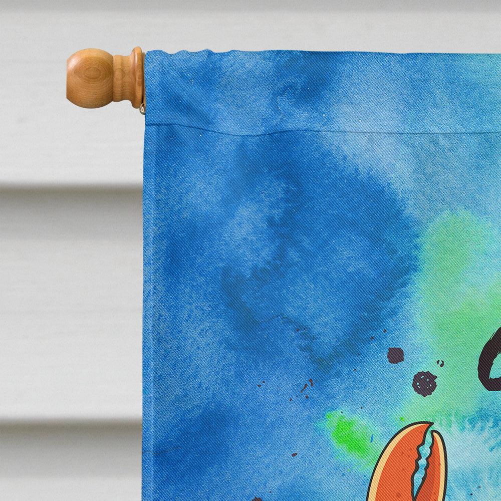 Cancer Zodiac Sign House Flag 28x40 Porch Sleeve Pole Decorative Outside Yard Banner Artwork Wall Hanging, Polyester