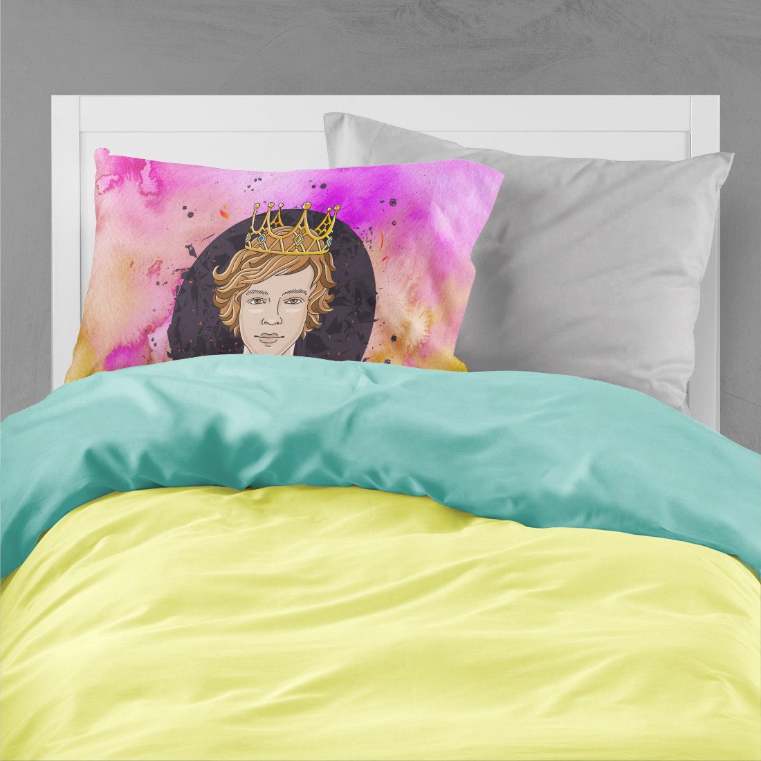 Leo Zodiac Sign Standard Pillowcase Lightweight Super Soft Easy Care Decorative Artwork Pillowcase, Standard