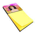 Leo Zodiac Sign Watercolor Sticky Note Holder Refillable Dispenser Desk Accessory 3x3 Pad Gift