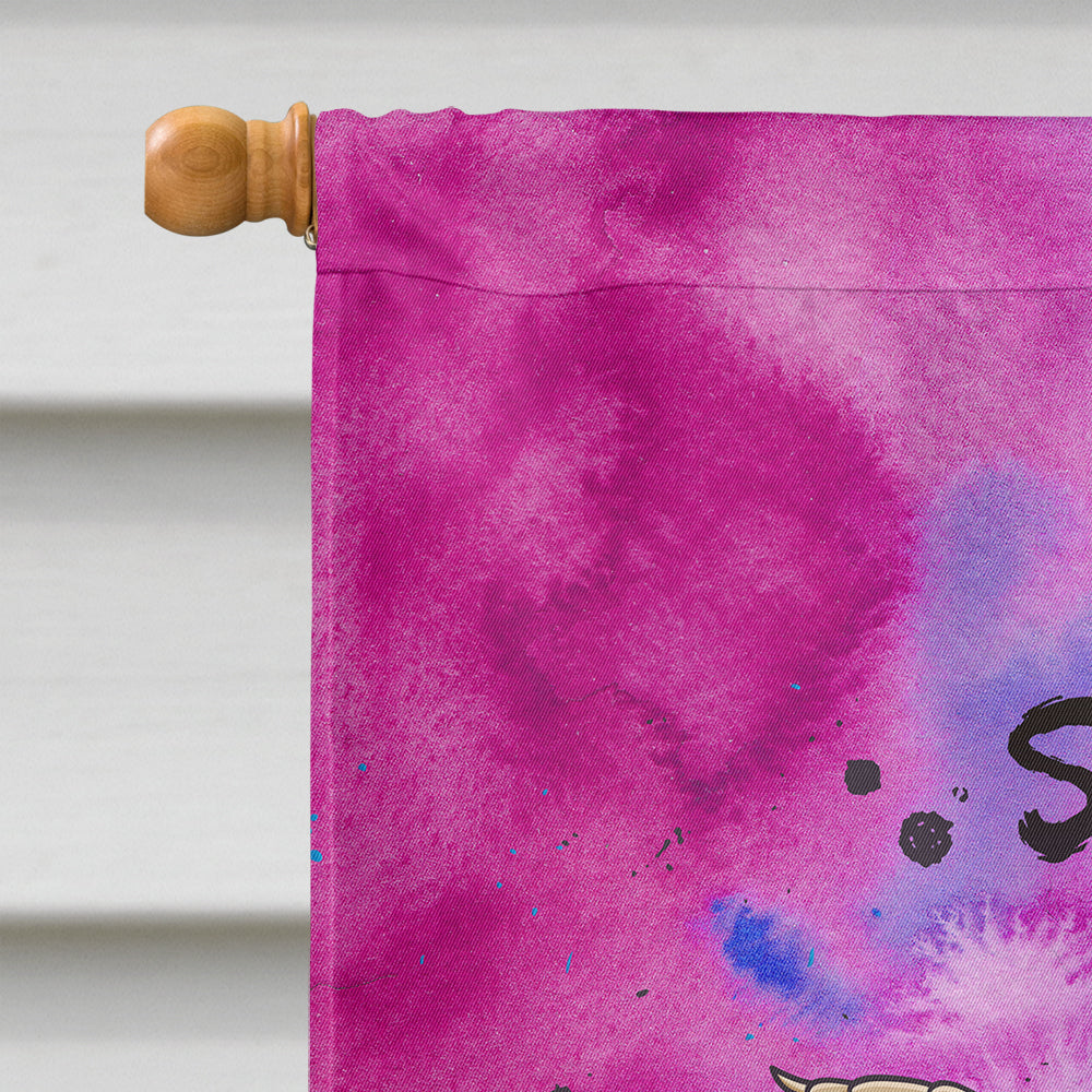 Scorpio Zodiac Sign House Flag 28x40 Porch Sleeve Pole Decorative Outside Yard Banner Artwork Wall Hanging, Polyester