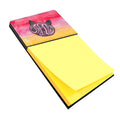 Cat Face Meow Watercolor Watercolor Sticky Note Holder Refillable Dispenser Desk Accessory 3x3 Pad Gift