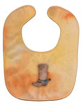 Cowboy Boot Watercolor Baby Bib Easy-Clean Baby Bib Baby Feeding Accessory Baby Mealtime Essential, 10 x 13, Multicolor