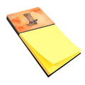 Cowboy Boot Watercolor Watercolor Sticky Note Holder Refillable Dispenser Desk Accessory 3x3 Pad Gift