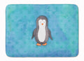 Polkadot Penguin Watercolor Memory Foam Kitchen Mat Machine Washable Anti-Fatigue Cushion Comfort Bath or Kitchen Rug