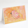 Butterfly Watercolor Greeting Cards Pack of 8 Blank Cards with Envelopes Whimsical A7 Size 5x7