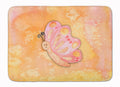 Butterfly Watercolor Memory Foam Kitchen Mat Machine Washable Anti-Fatigue Cushion Comfort Bath or Kitchen Rug