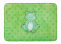Polkadot Frog Watercolor Memory Foam Kitchen Mat Machine Washable Anti-Fatigue Cushion Comfort Bath or Kitchen Rug