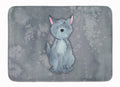 Wolf Watercolor Memory Foam Kitchen Mat Machine Washable Anti-Fatigue Cushion Comfort Bath or Kitchen Rug