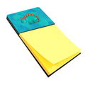 Stegosaurus Watercolor Watercolor Sticky Note Holder Refillable Dispenser Desk Accessory 3x3 Pad Gift