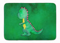 Tyrannosaurus Rex Watercolor Memory Foam Kitchen Mat Machine Washable Anti-Fatigue Cushion Comfort Bath or Kitchen Rug