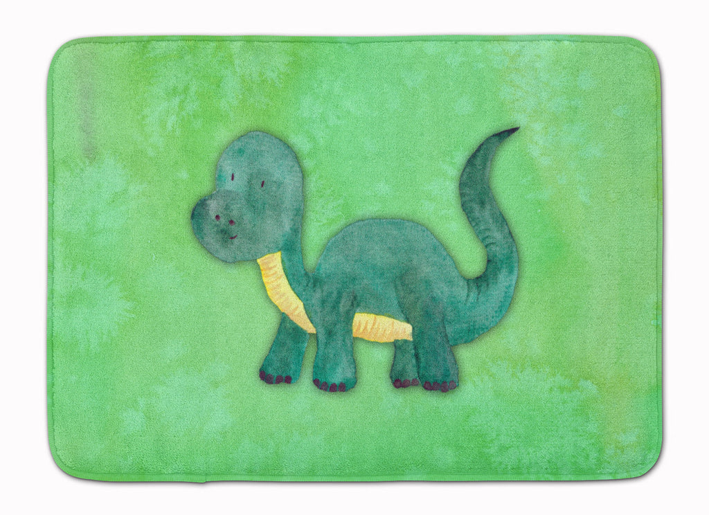 Brontosaurus Watercolor Memory Foam Kitchen Mat Machine Washable Anti-Fatigue Cushion Comfort Bath or Kitchen Rug