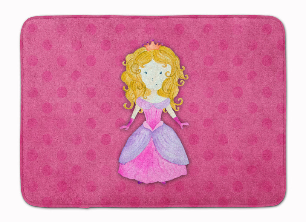 Princess Watercolor Memory Foam Kitchen Mat Machine Washable Anti-Fatigue Cushion Comfort Bath or Kitchen Rug