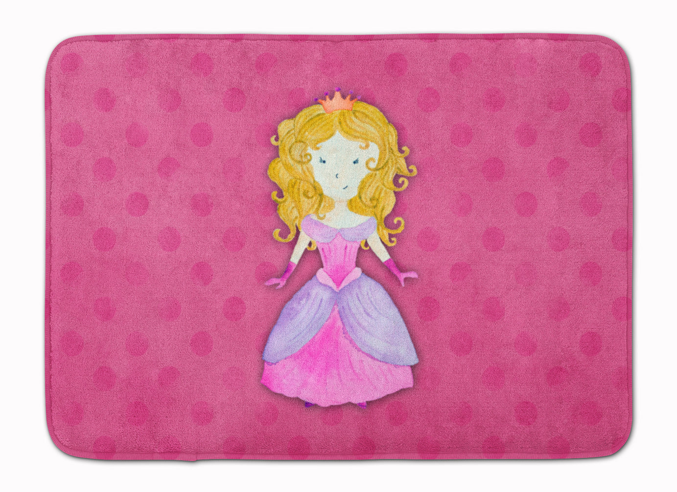 Princess Watercolor Memory Foam Kitchen Mat Machine Washable Anti-Fatigue Cushion Comfort Bath or Kitchen Rug