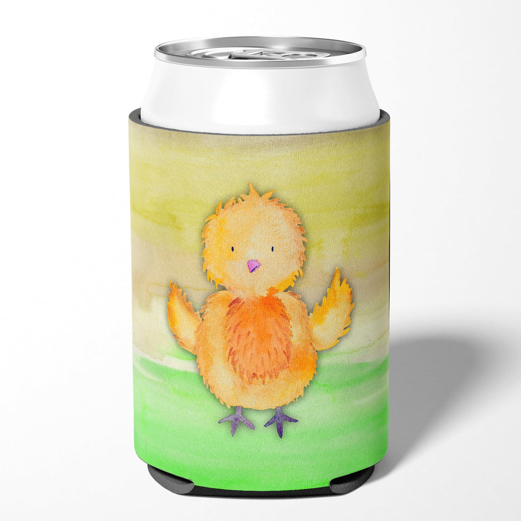 Chicken Watercolor Can or Bottle Hugger Cooler Sleeve for Standard 12 oz Cans, Insulated Foam Beer & Soda Can Hugger Reusable