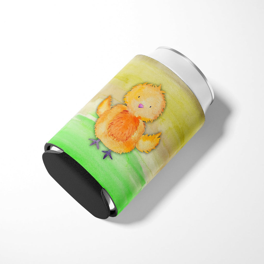 Chicken Watercolor Can or Bottle Hugger Cooler Sleeve for Standard 12 oz Cans, Insulated Foam Beer & Soda Can Hugger Reusable