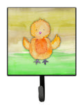 Chicken Watercolor Leash or Key Holder Wall Hooks, Key Hooks Holder, Coat Rack Wall Mount, Coat Hooks, Hooks for Hanging Keys, Towels, Aprons, Leashes