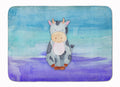 Cow Watercolor Memory Foam Kitchen Mat Machine Washable Anti-Fatigue Cushion Comfort Bath or Kitchen Rug