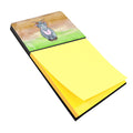 Goat Watercolor Watercolor Sticky Note Holder Refillable Dispenser Desk Accessory 3x3 Pad Gift