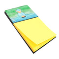 Sheep Lamb Watercolor Watercolor Sticky Note Holder Refillable Dispenser Desk Accessory 3x3 Pad Gift