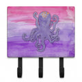 Octopus Watercolor Leash or Key Holder Wall Hooks, Coat Rack Wall Mount, for Hanging Keys, Towels, Aprons, Leashes