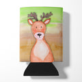 Deer Watercolor Can or Bottle Hugger Cooler Sleeve for Standard 12 oz Cans, Insulated Foam Beer & Soda Can Hugger Reusable