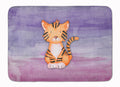Tiger Cub Watercolor Memory Foam Kitchen Mat Machine Washable Anti-Fatigue Cushion Comfort Bath or Kitchen Rug