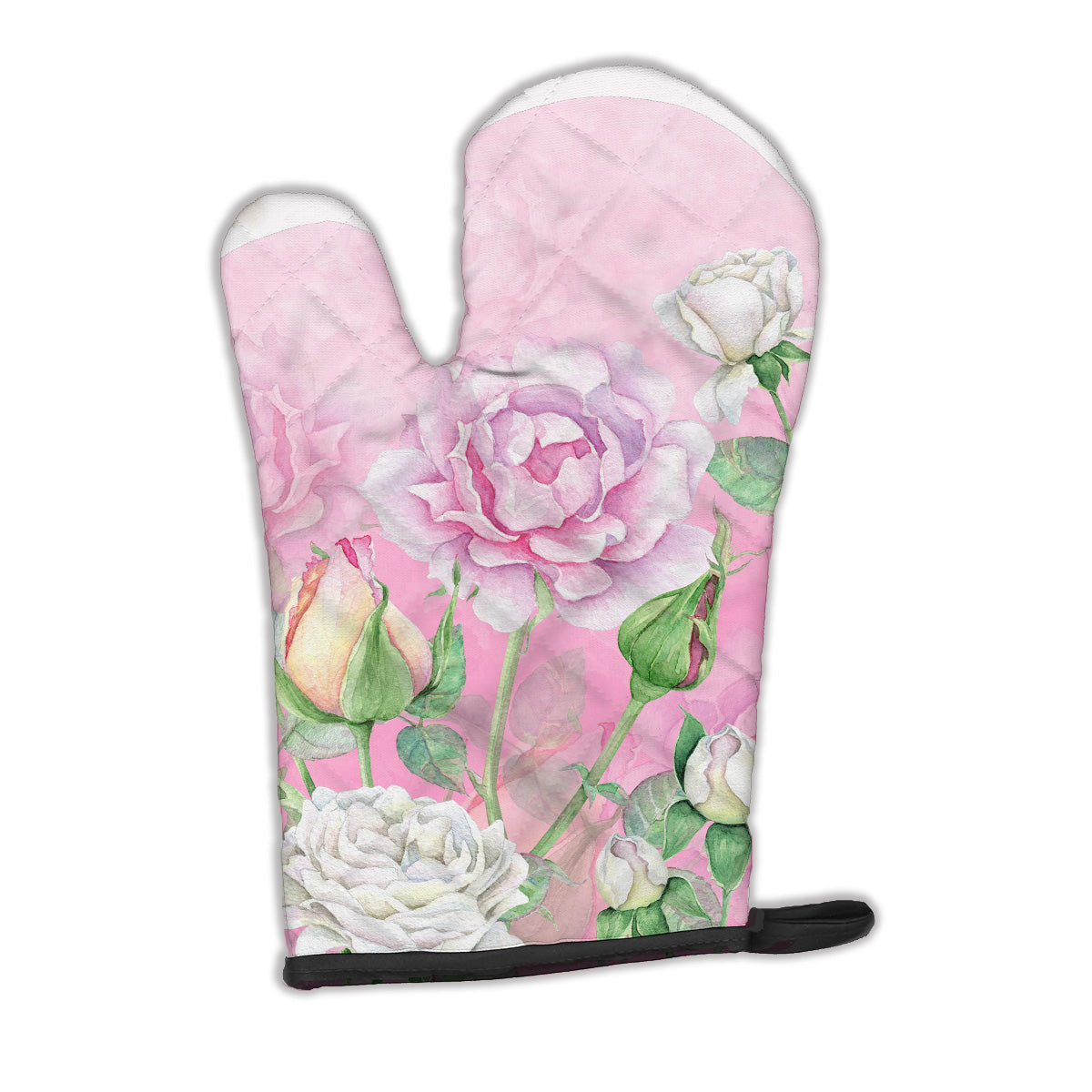 Rose Garden Oven Mitt Heat Resistant Thick Oven Mitt for Hot Pans and Oven, Kitchen Mitt Protect Hands, Cooking Baking Glove