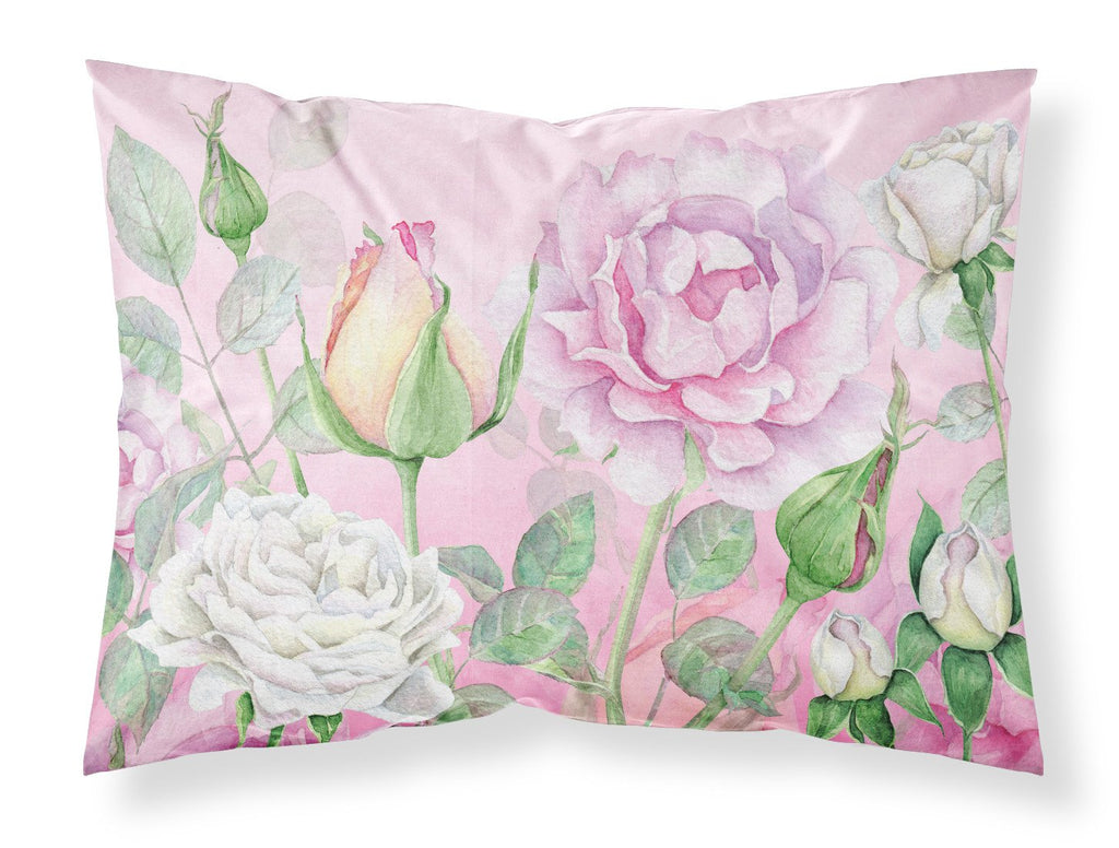 Rose Garden Standard Pillowcase Lightweight Super Soft Easy Care Decorative Artwork Pillowcase, Standard