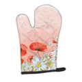 Poppies and Chamomiles Oven Mitt Heat Resistant Thick Oven Mitt for Hot Pans and Oven, Kitchen Mitt Protect Hands, Cooking Baking Glove