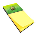 Aloha Flip Flops Watercolor Sticky Note Holder Refillable Dispenser Desk Accessory 3x3 Pad Gift