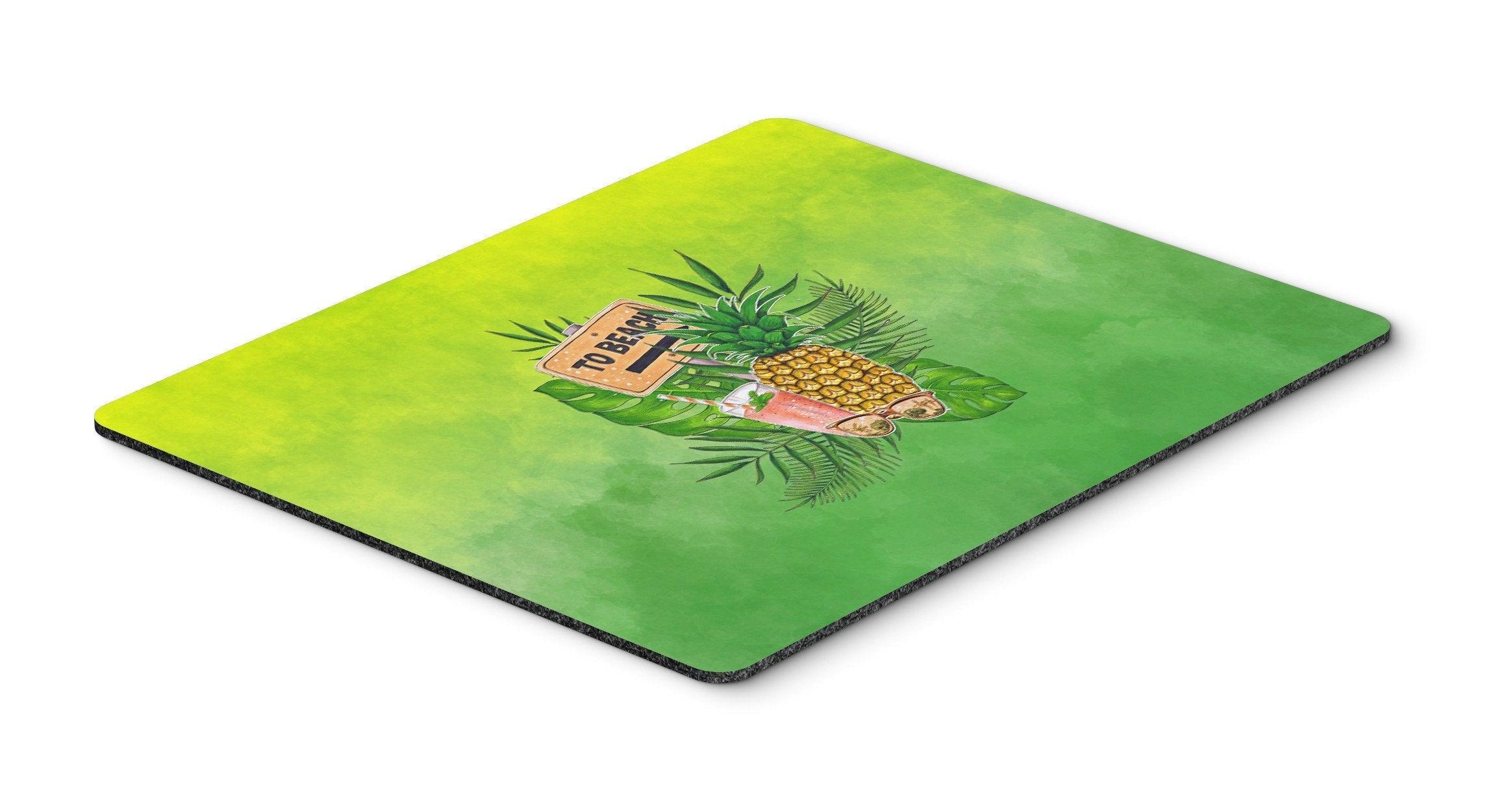 To the Beach Summer Mouse Pad, Heat Resistant Trivet Hot Pad , Non Slip Rubber Desk Mat, Kitchen Counter Protector, Home Office Decor Gift