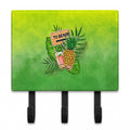 To the Beach Summer Leash or Key Holder Wall Hooks, Coat Rack Wall Mount, for Hanging Keys, Towels, Aprons, Leashes