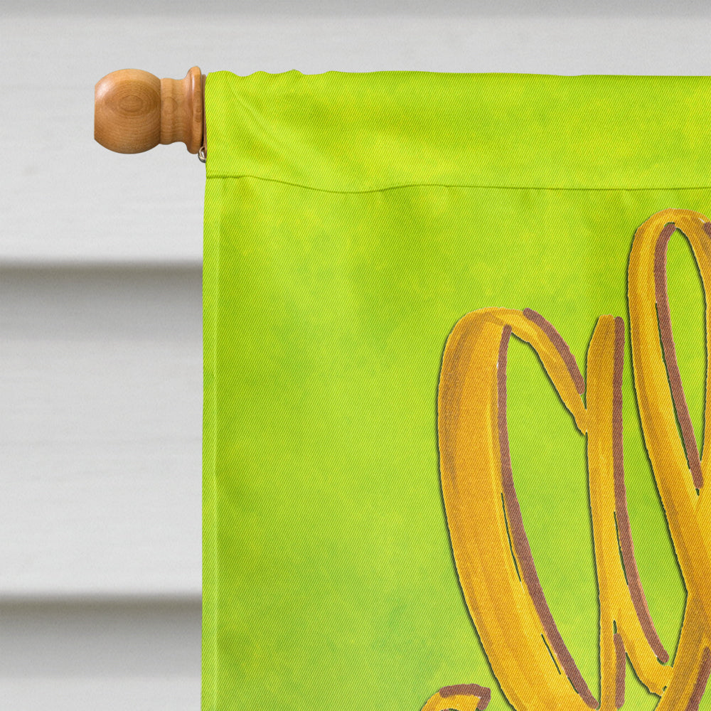 Aloha Pineapple Welcome House Flag 28x40 Porch Sleeve Pole Decorative Outside Yard Banner Artwork Wall Hanging, Polyester