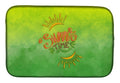 Summer Time Dish Drying Mat Absorbent Dish Drying Mat Pad for Kitchen Counter Dish Drainer Mat for Countertop, 14 x 21", Multicolor