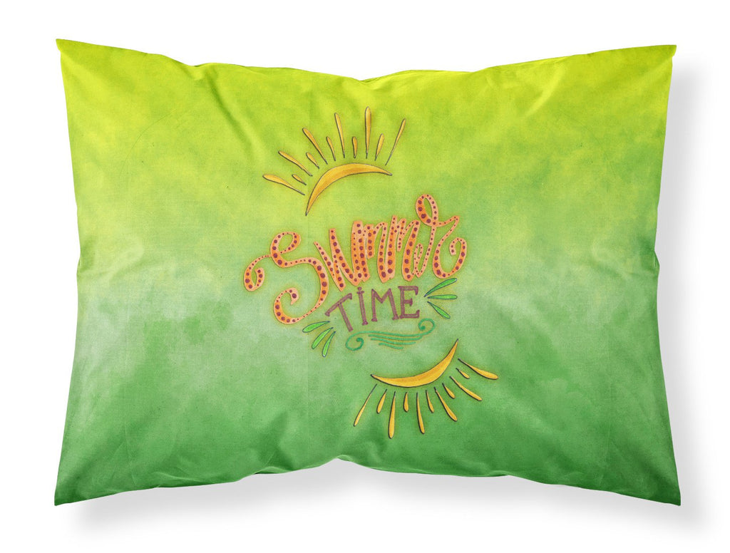 Summer Time Standard Pillowcase Lightweight Super Soft Easy Care Decorative Artwork Pillowcase, Standard