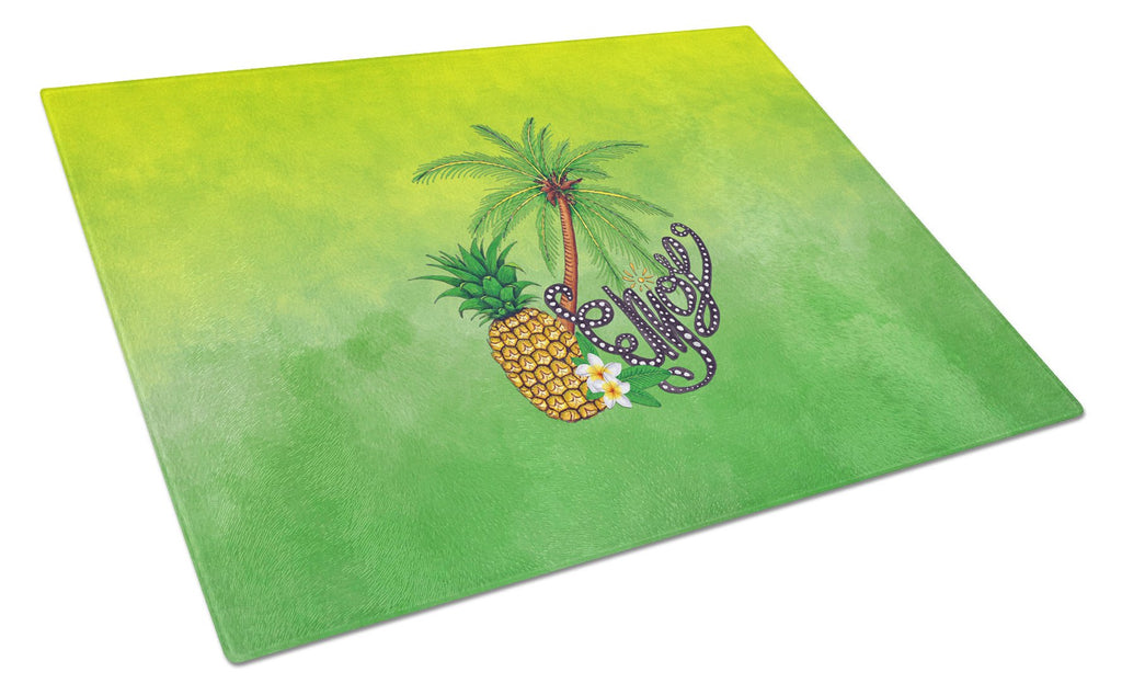 Summer Enjoy Cutting Board Tempered Glass Kitchen Cutting Surface, Heat Resistant Chopping, Non-Slip Feet, Food Prep & Serving