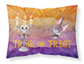 Halloween Trick or Treat Standard Pillowcase Lightweight Super Soft Easy Care Decorative Artwork Pillowcase, Standard
