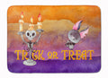 Halloween Trick or Treat Memory Foam Kitchen Mat Machine Washable Anti-Fatigue Cushion Comfort Bath or Kitchen Rug