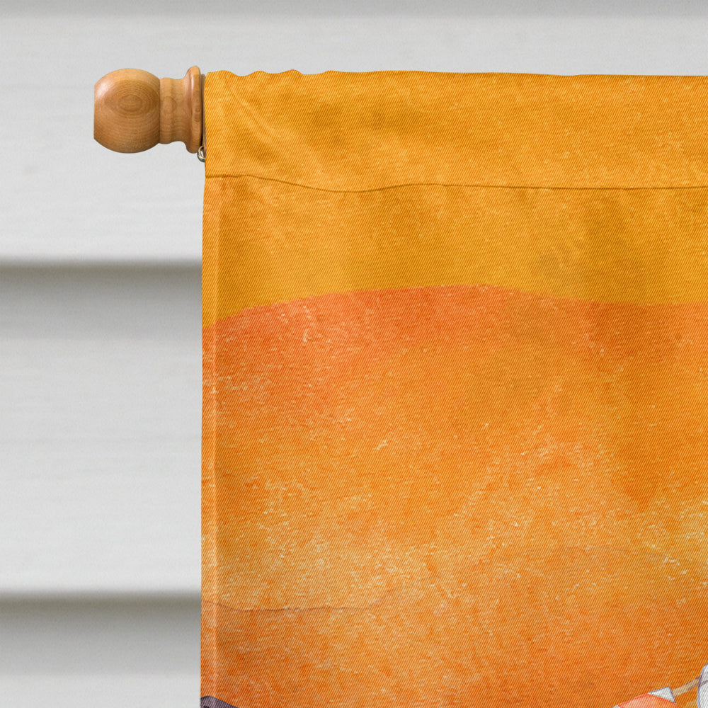 Halloween Little Witch Party House Flag 28x40 Porch Sleeve Pole Decorative Outside Yard Banner Artwork Wall Hanging, Polyester