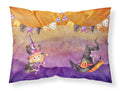 Halloween Little Witch Party Standard Pillowcase Lightweight Super Soft Easy Care Decorative Artwork Pillowcase, Standard