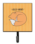 Nursery Good Night Fox Leash or Key Holder Wall Hooks, Key Hooks Holder, Coat Rack Wall Mount, Coat Hooks, Hooks for Hanging Keys, Towels, Aprons, Leashes