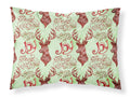Merry Christmas Joy Reindeer Standard Pillowcase Lightweight Super Soft Easy Care Decorative Artwork Pillowcase, Standard